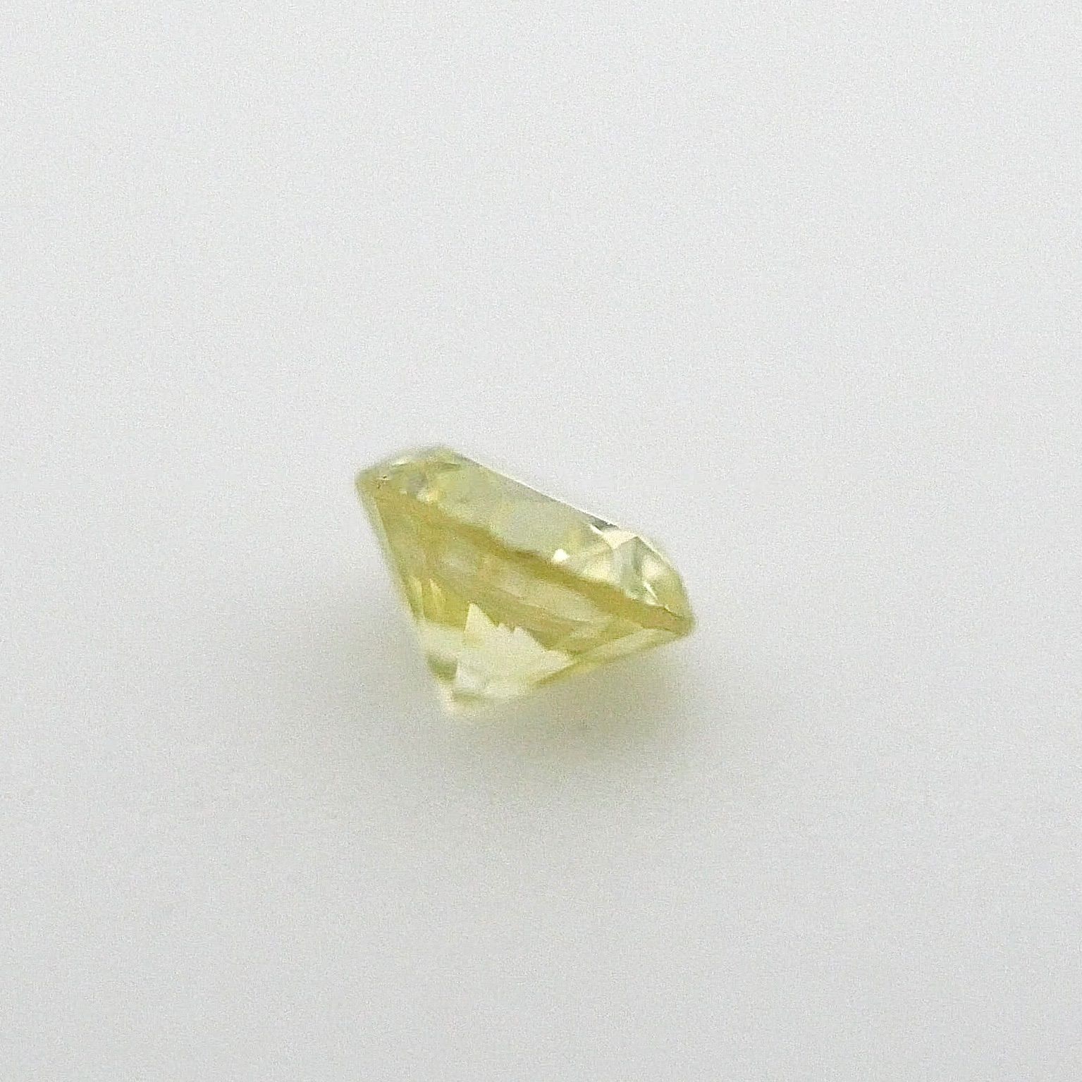 希少カラー】0.060ct 天然イエローダイヤモンドルース FLGY I-1 CGLソ  
