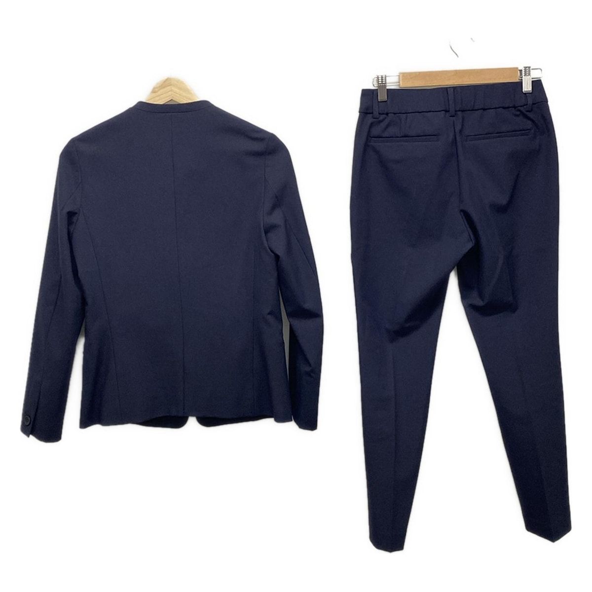 PLS T PLST プラステ レディースパンツスーツ レディース - ダークネイビー