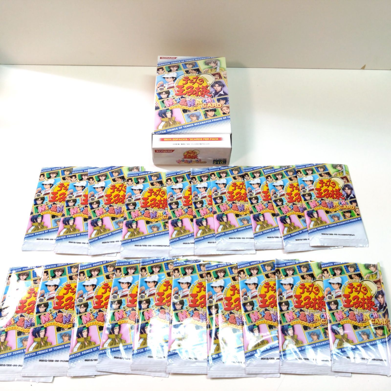 テニスの王子様　MIX &MATCH CARD 未開封BOX テニスの王子様 MIX & MATCH CARD BOX キャラクター・グッズ