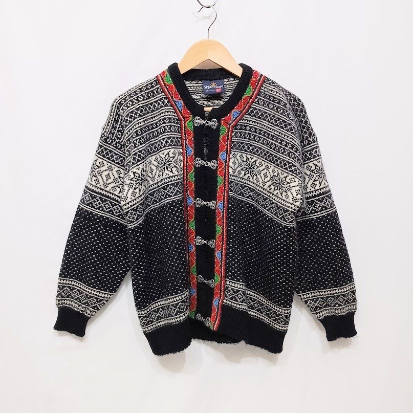 90s Skjaeveland OF NORWAY ノルディック バーズアイ チロル