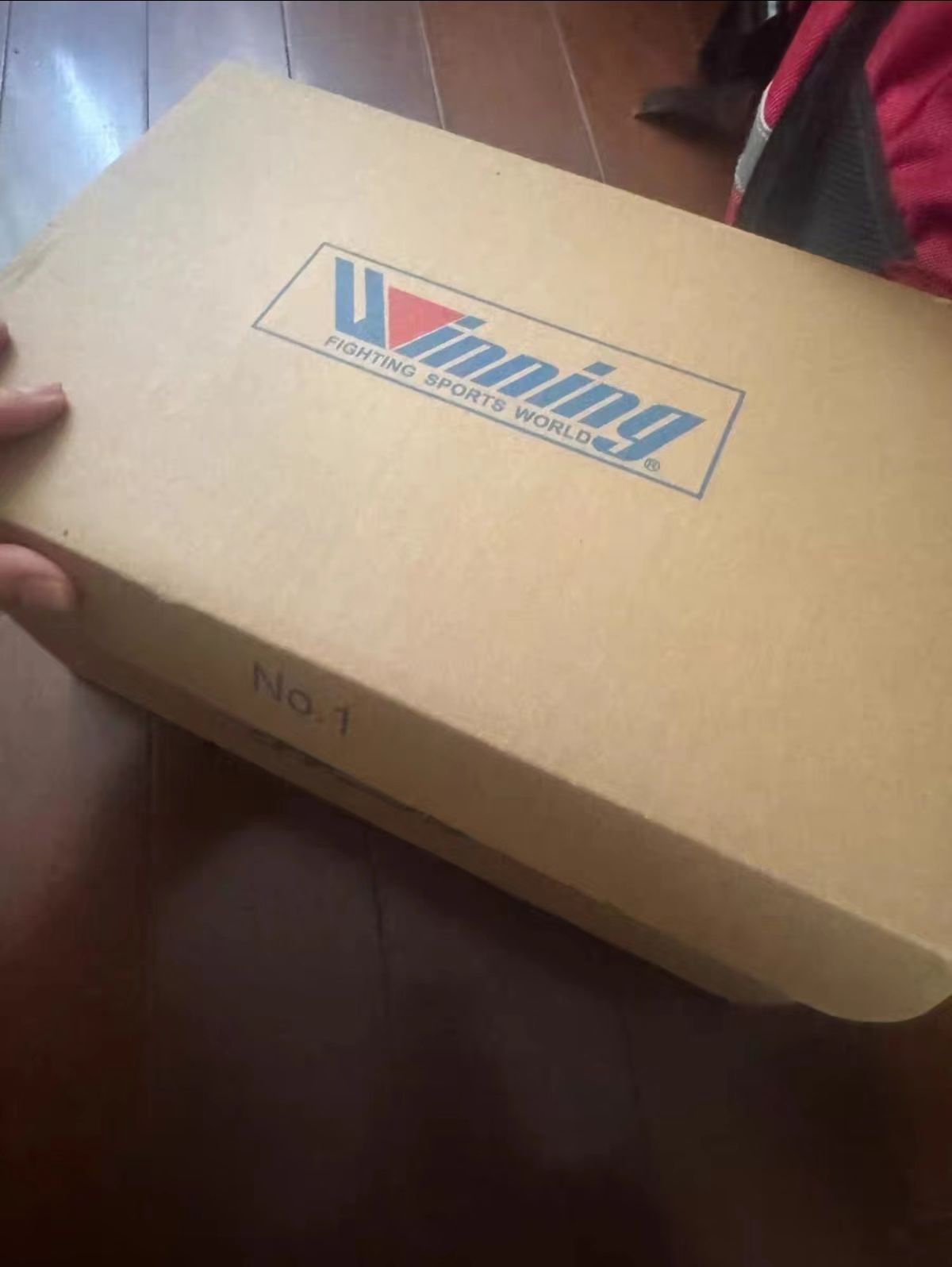 ♥ Winning ウイニング 本革ボクシンググローブ ホワイト 原盒付き