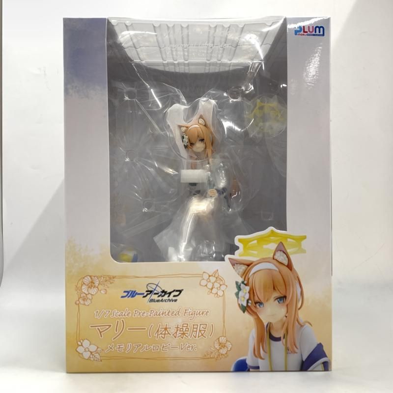 中古】PLUM 1/7 マリー(体操服) メモリアルロビーVer. ブルー