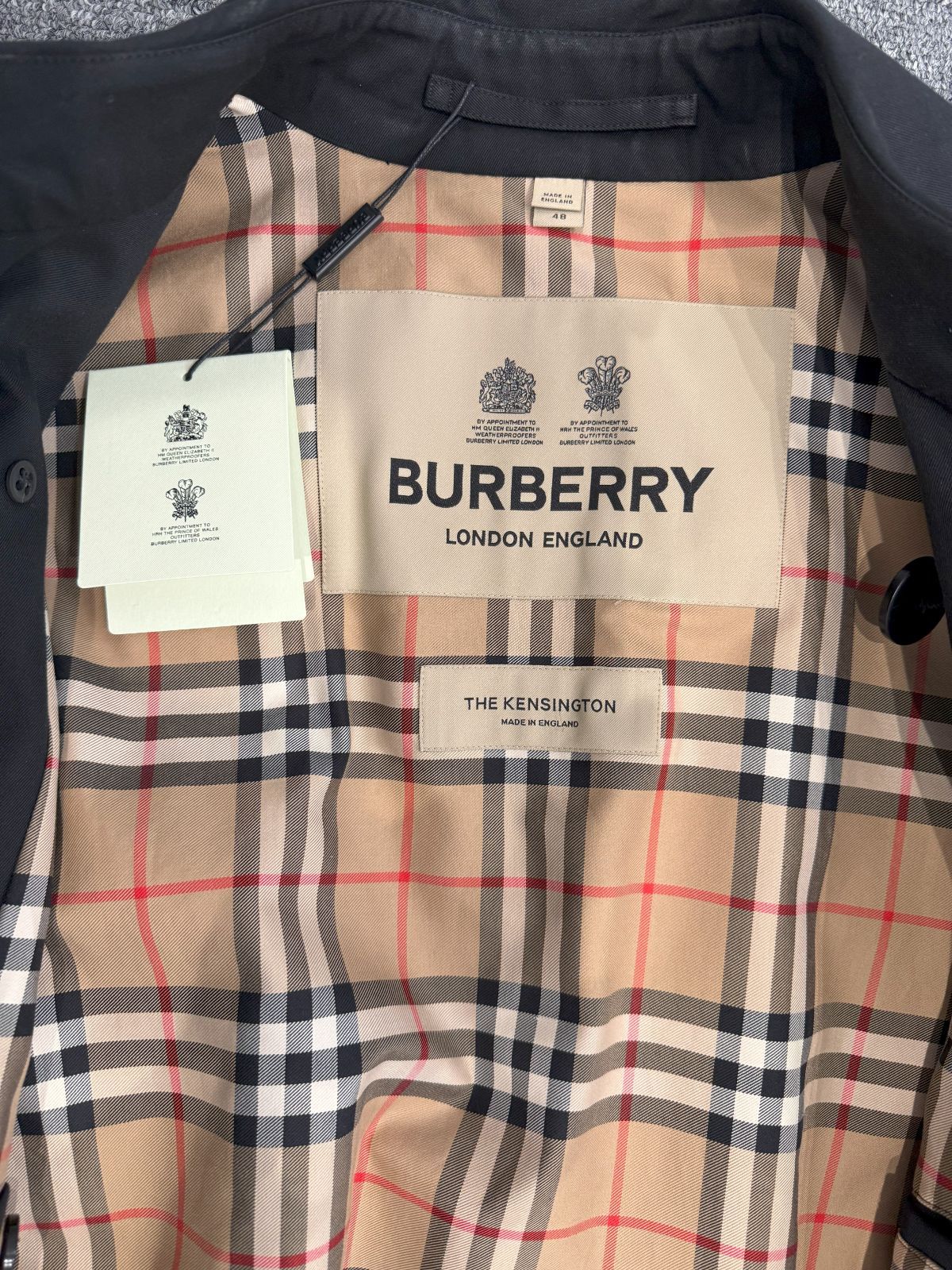 BURBERRY THE KENSINGTON トレンチコート 48 ミッドレングス