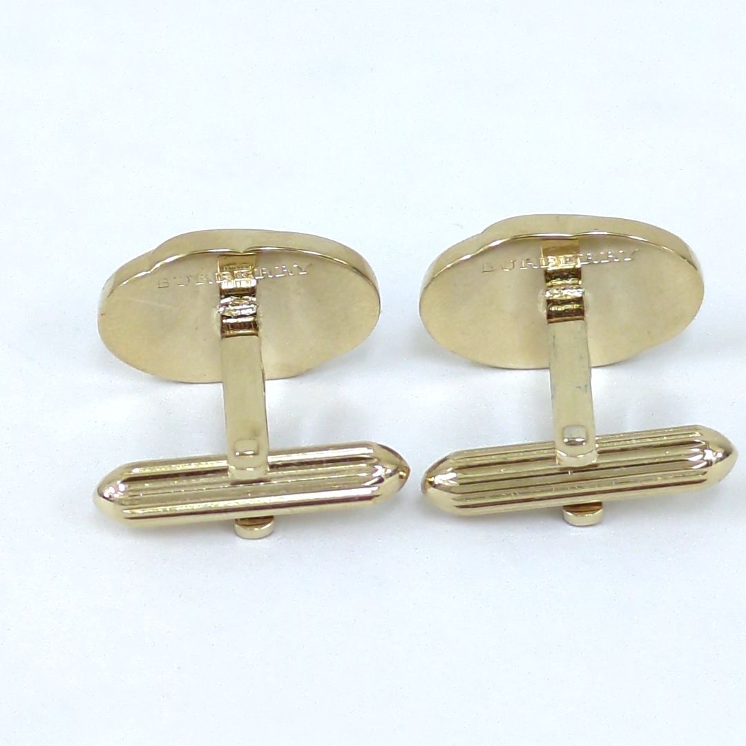 BURBERRY バーバリー 騎士 ネクタイピン カフリンクス ゴールド