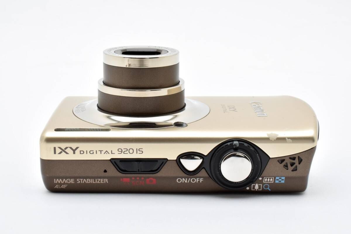 ☆良品☆ キヤノン Canon IXY 920IS ゴールド コンパクト