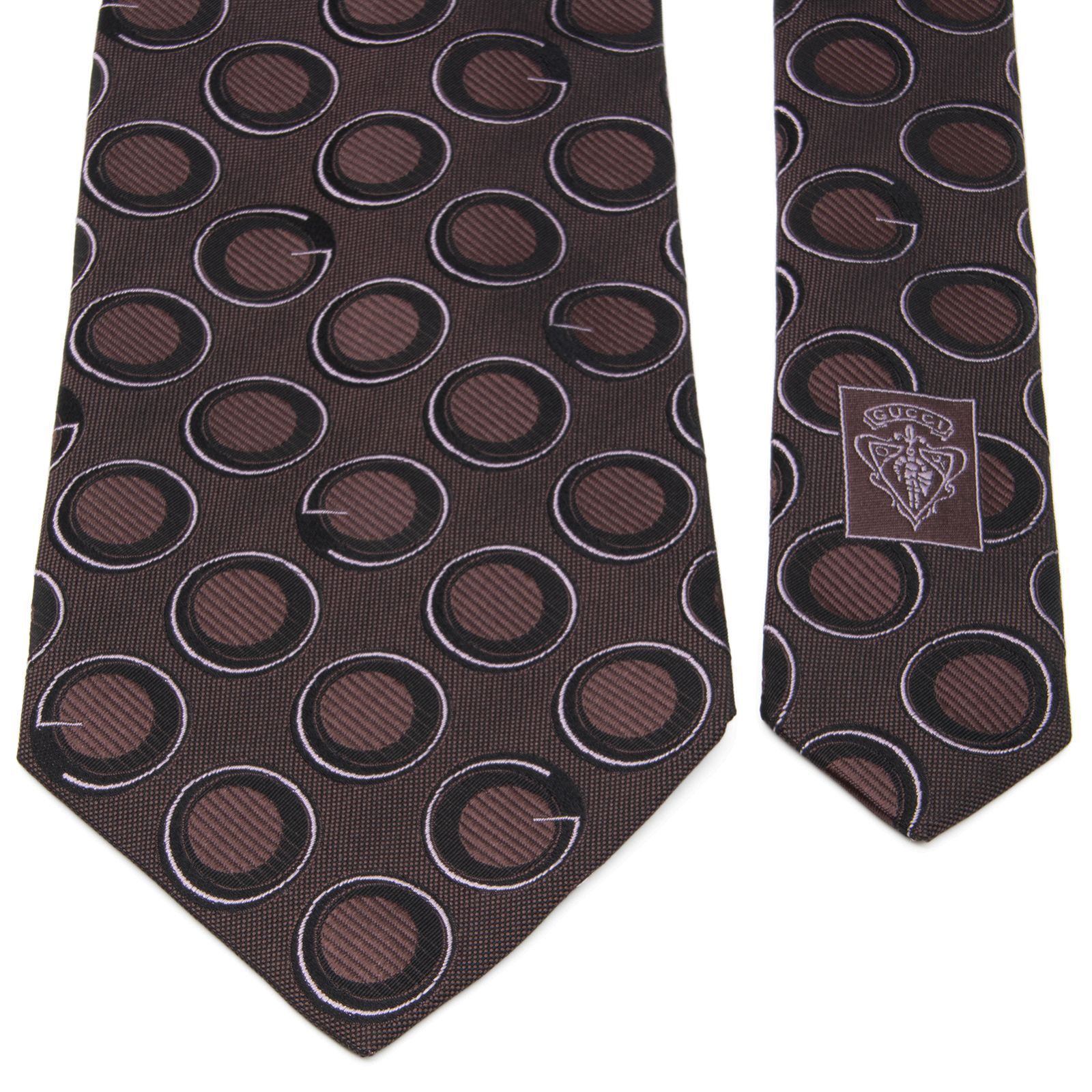 グッチ シルク ドット柄 G柄 クレスト紋章 高級 イタリア製 ブランド