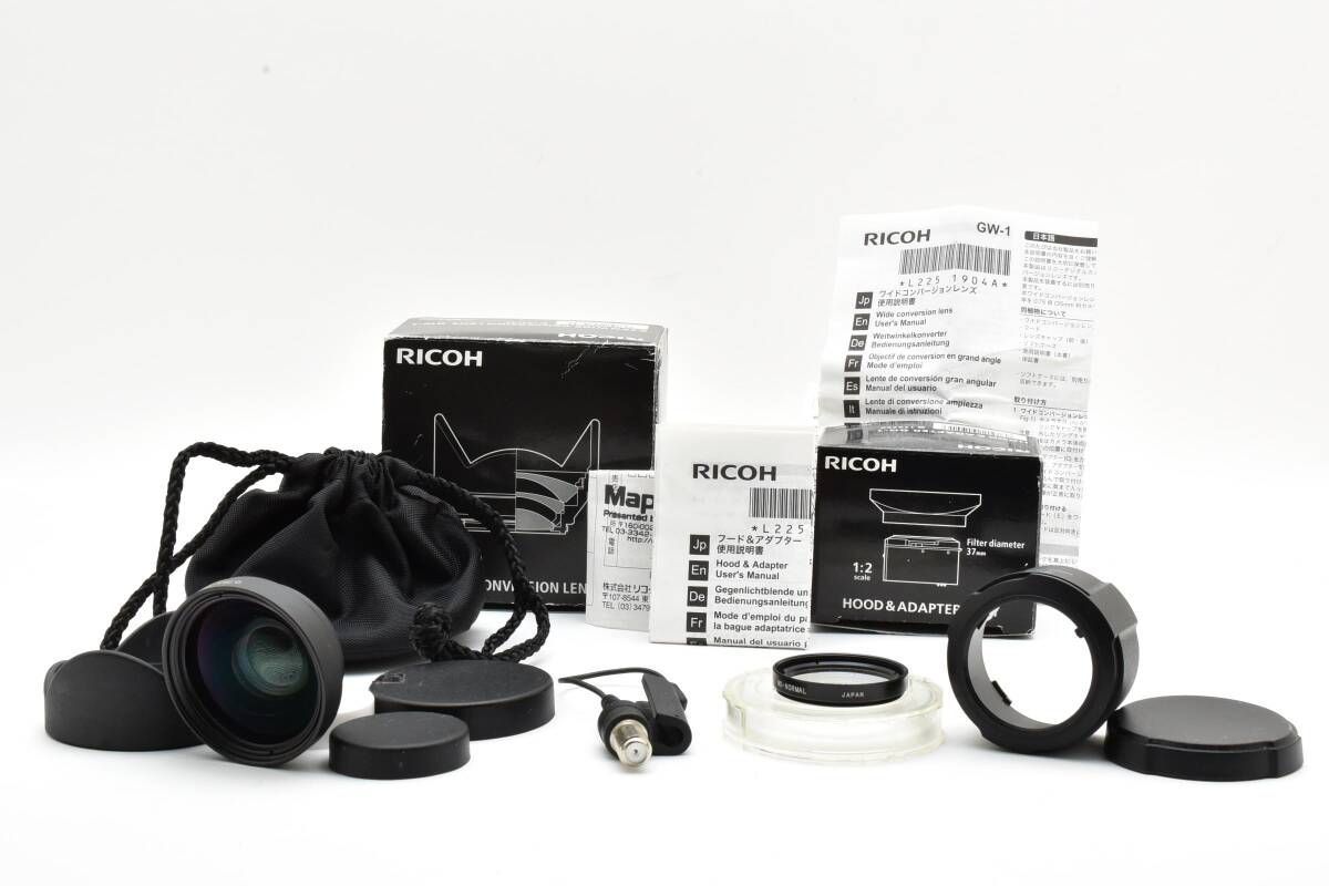 ☆良品☆ リコー RICOH GW-1 GH-1 ワイドコンバージョンレンズ