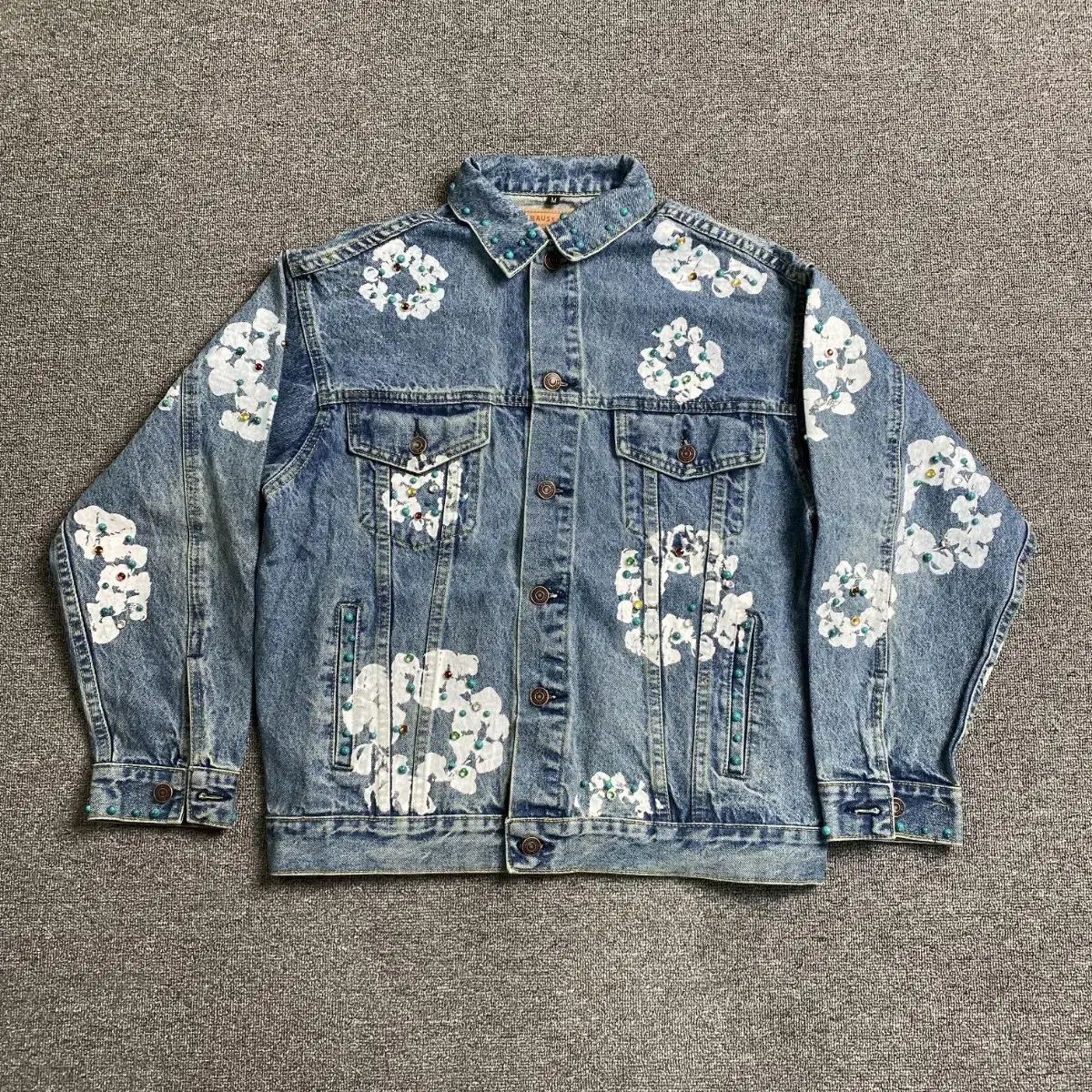 デニム 涙 カニエ 西 ジャケット