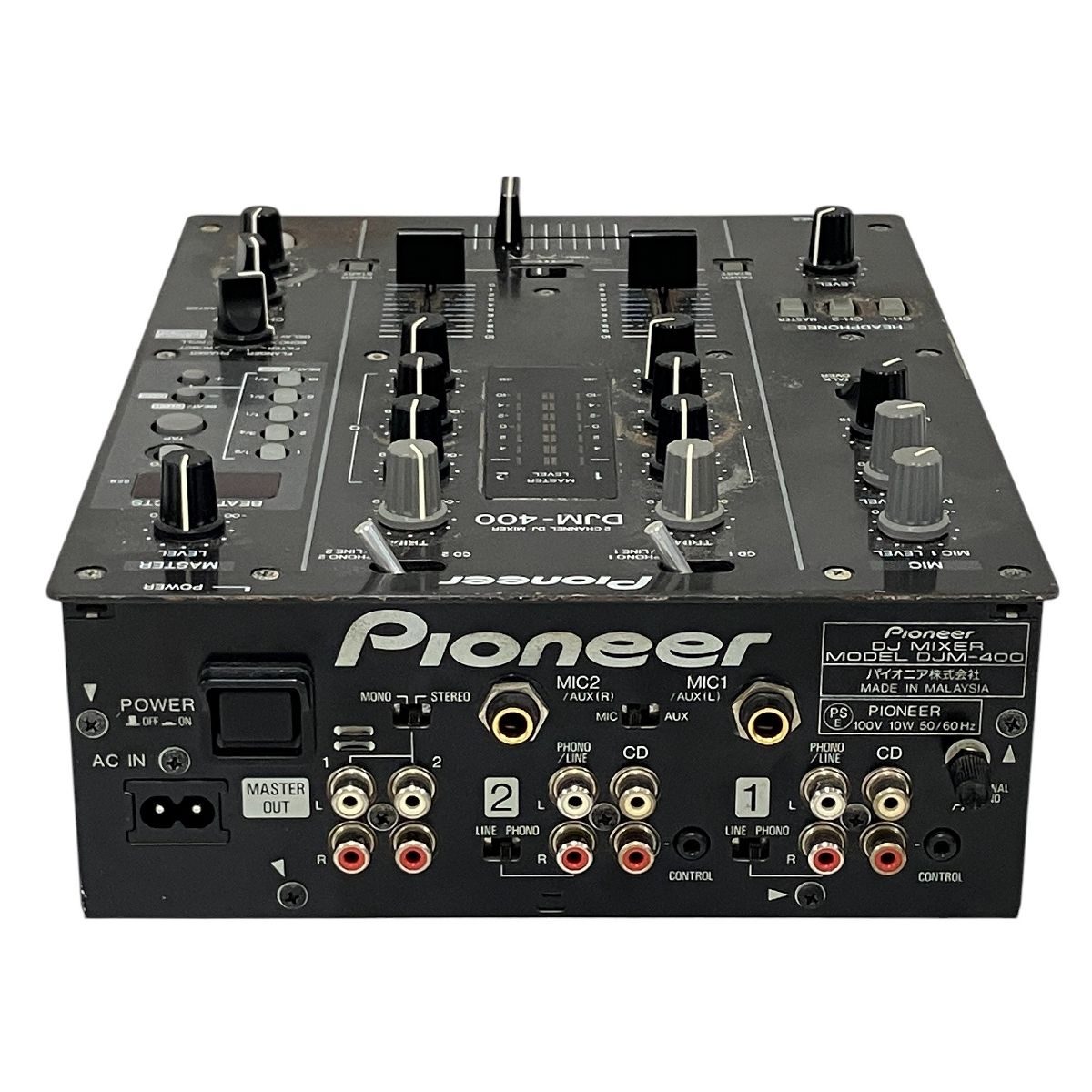 PIONEER/DJミキサー/DJM-400 -DJ機材アナログレコード専門店