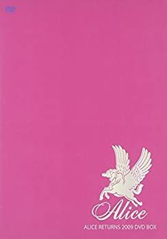 ALICE RETURNS 2009 DVD BOX「ALICE LIVE ALIVE 2009~I'm home~ in