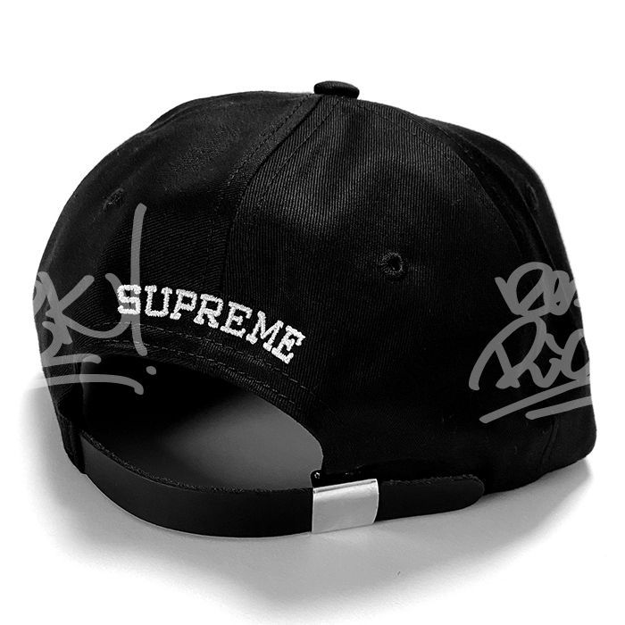 送料無料 メンズ キャップ ブラック Supreme シュプリーム REFLECTIVE 