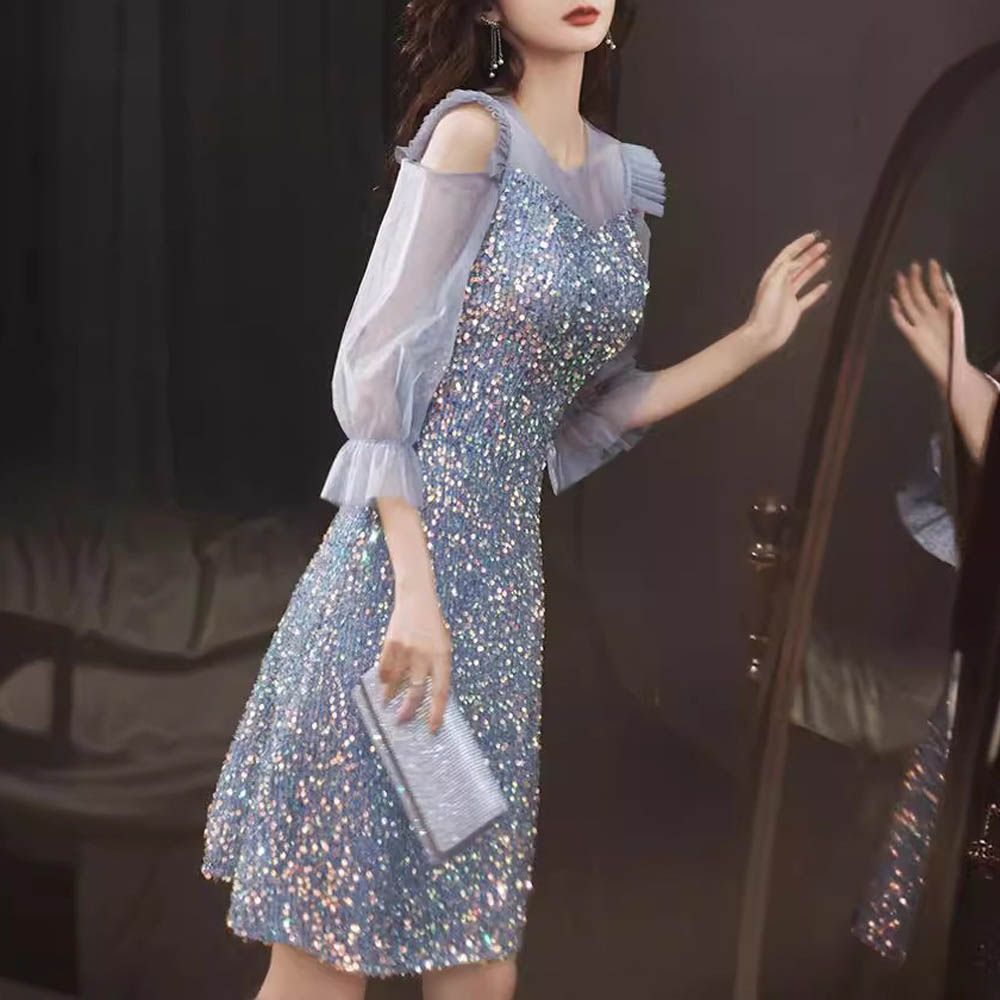 fig London モーニングリネン セーラーワンピース fig London セーラー