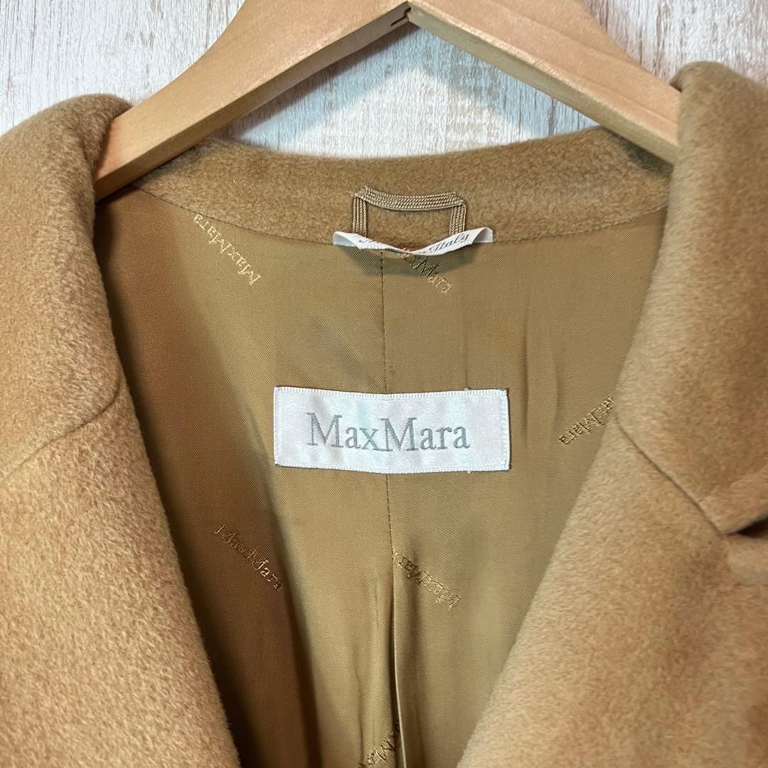 美品 白タグ Max Mara マックスマーラ 高級 ウール カシミヤ
