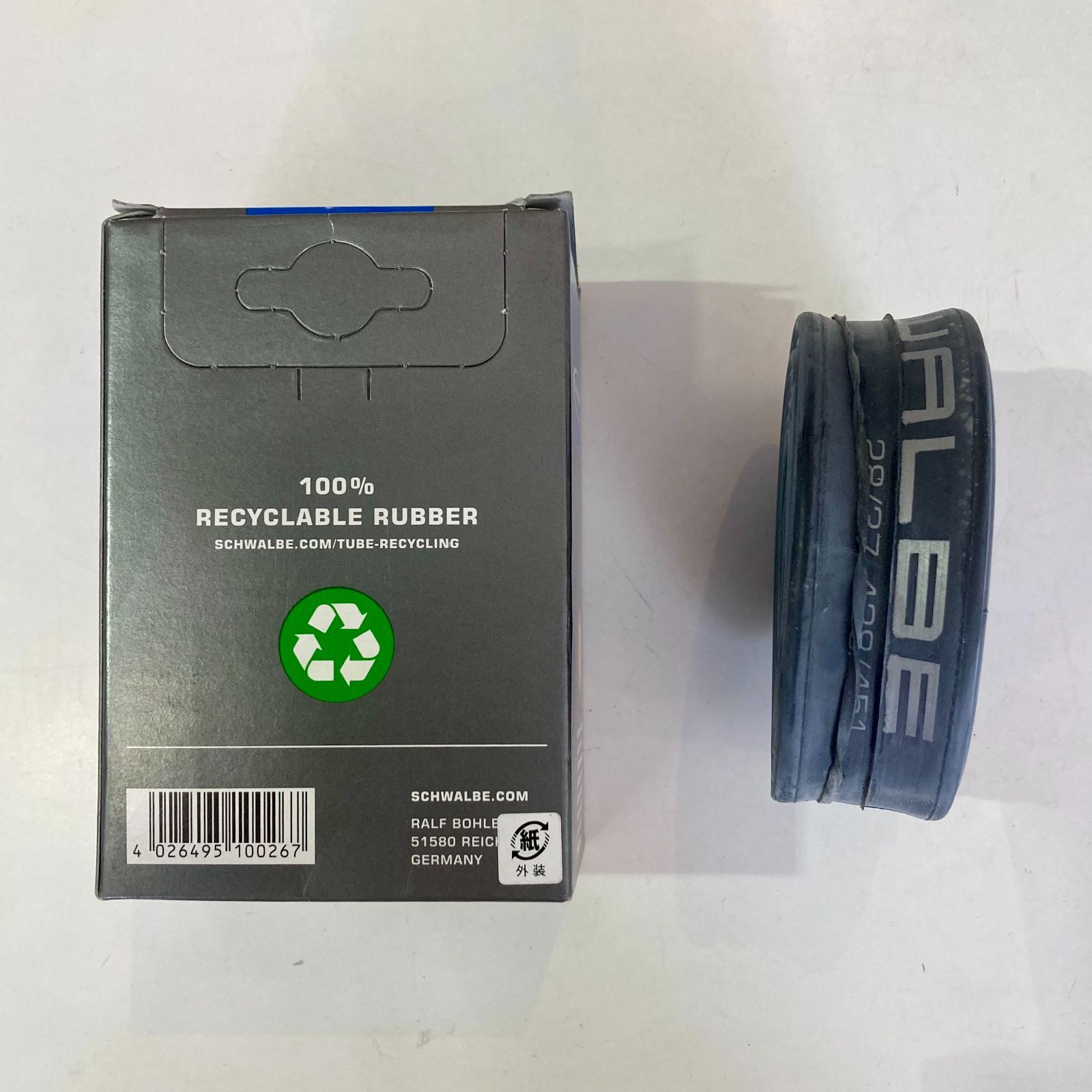 SCHWALBE シュワルベ チューブ 7ADV 10DV 12DV 19DV 英式 アソート10本セット 自転車チューブ