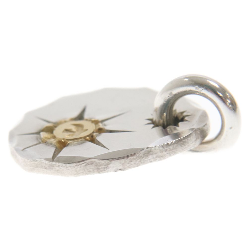 goro's (ゴローズ) 印台ズレ たたきメタル小 ネックレストップ 小