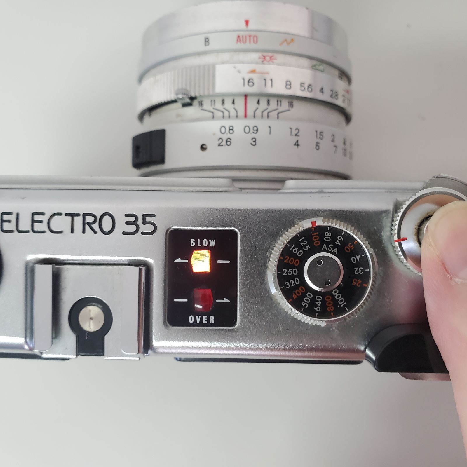 通電・基本動作確認 ヤシカ エレクトロ35GSN YASHICA Electro 35