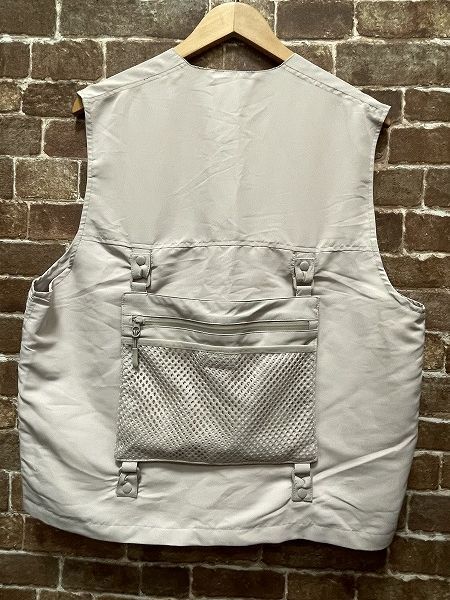 アブガルシア×ジャーナルスタンダードフィッシングベストベージュ
