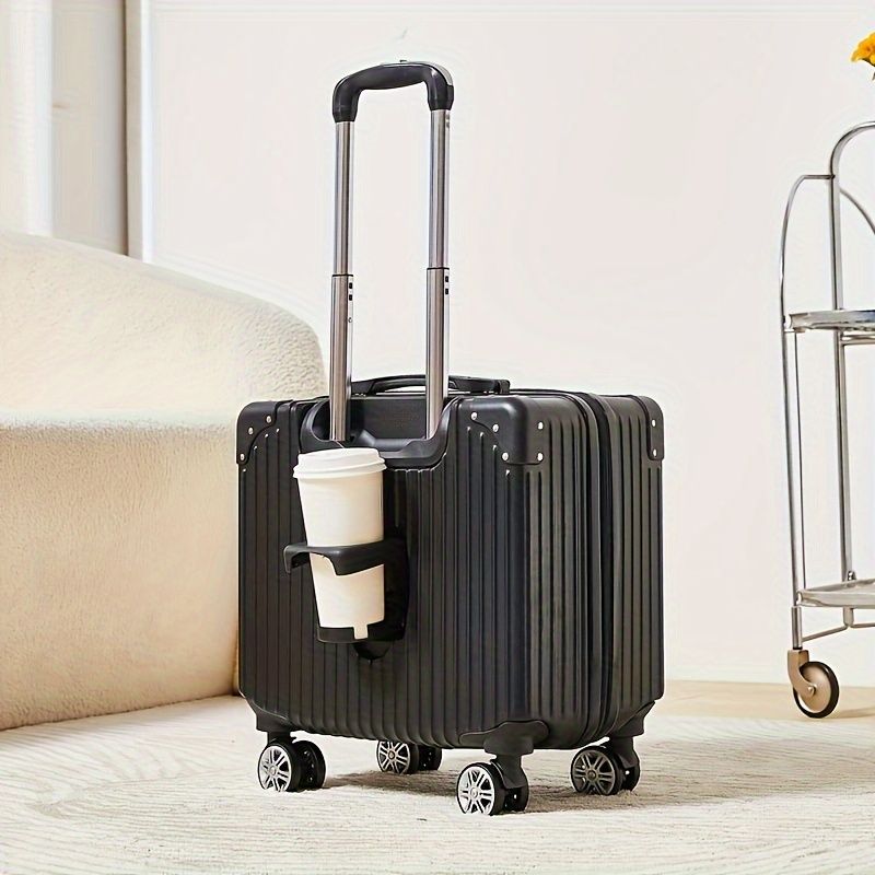 スーツケース キャリーケース S 2泊3日 18インチ 機内持ち込み フロントオープン式 二年保証 TSAロック搭載 小型 修学 海外 国内 旅行 出張 スーツケース キャリーケース 機内持ち込み tk17 超軽量 18インチ ss