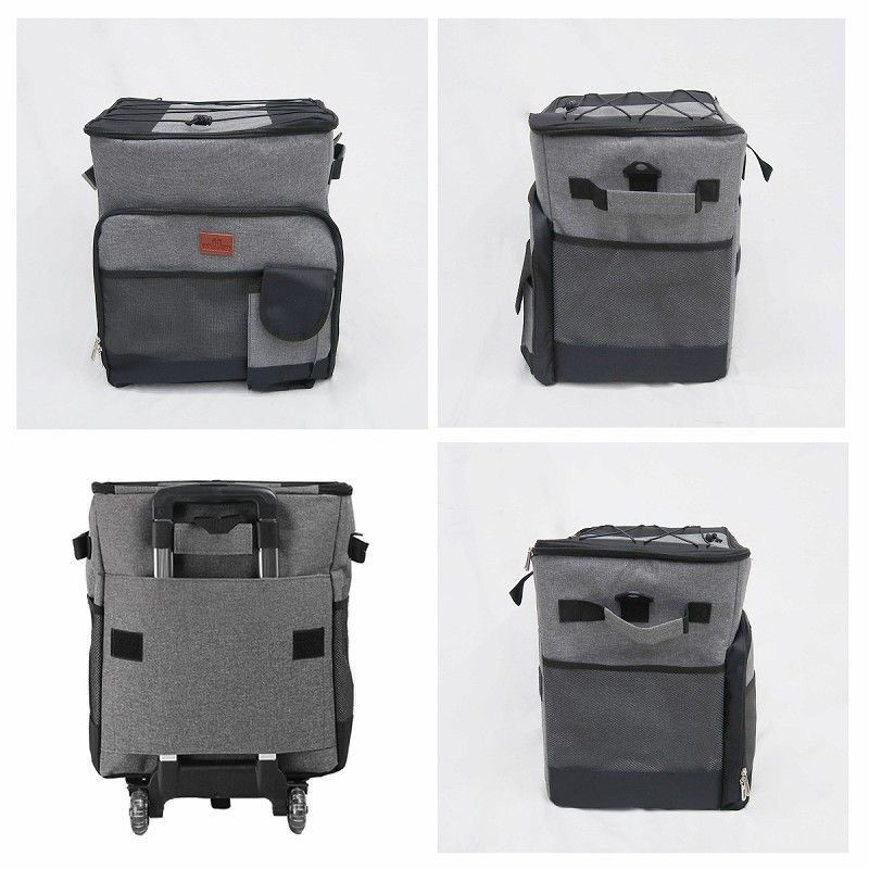 クーラーバッグ 35L クーラーボックス 折りたたみ キャリー