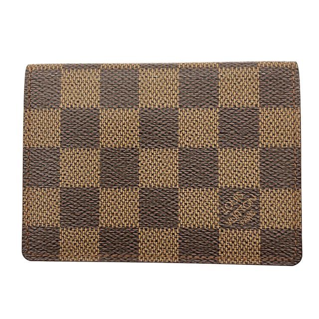 LOUIS VUITTON ルイヴィトン ポルト ドゥカルト・ヴェルティカル ダミエ M60533 CA0947 定期入れ パスケース カードケース メンズ レディース