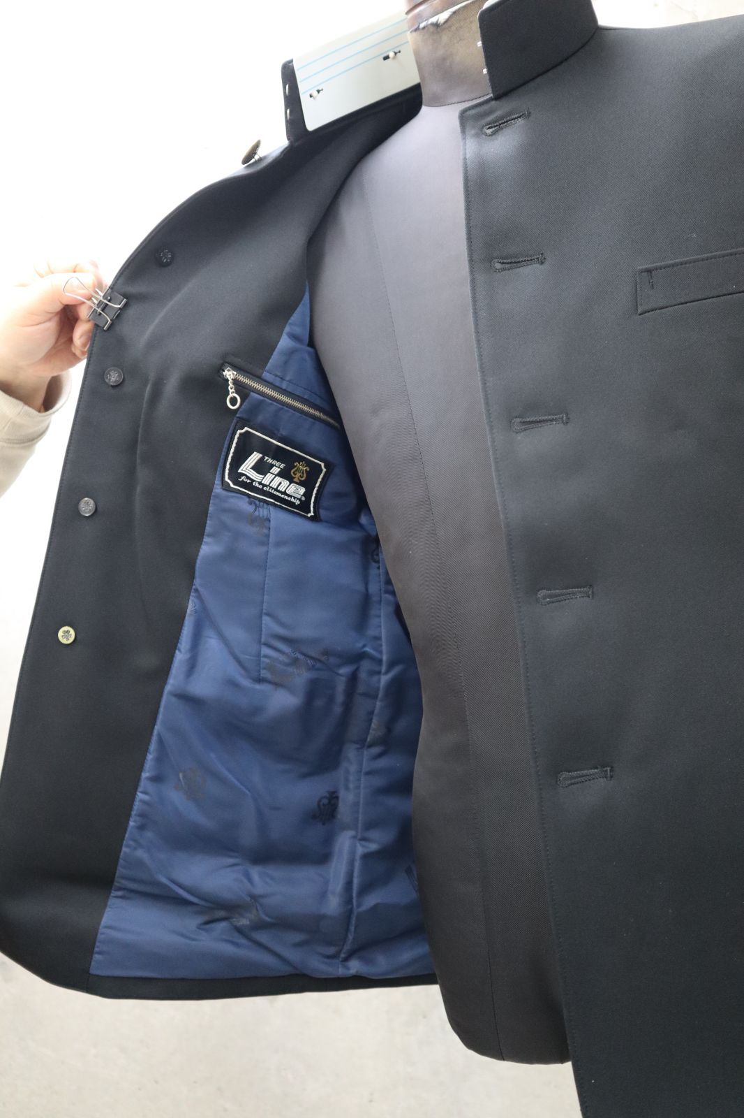 変形学生服 カスタム 学ラン 男子学生服 上衣のみ ﾃﾞｯﾄｽﾄｯｸ 