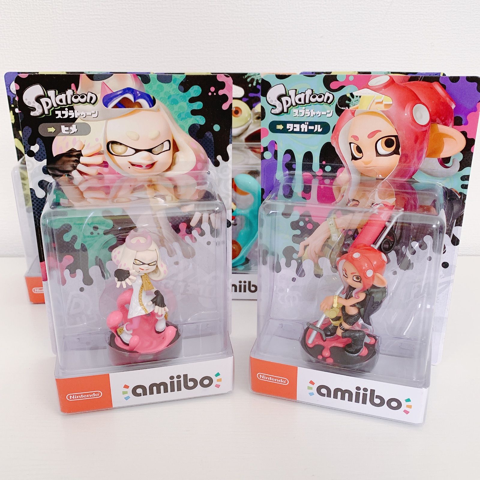 未開封❣️未使用 amiibo 5種セット ヒメ タコガール トリプルセット-