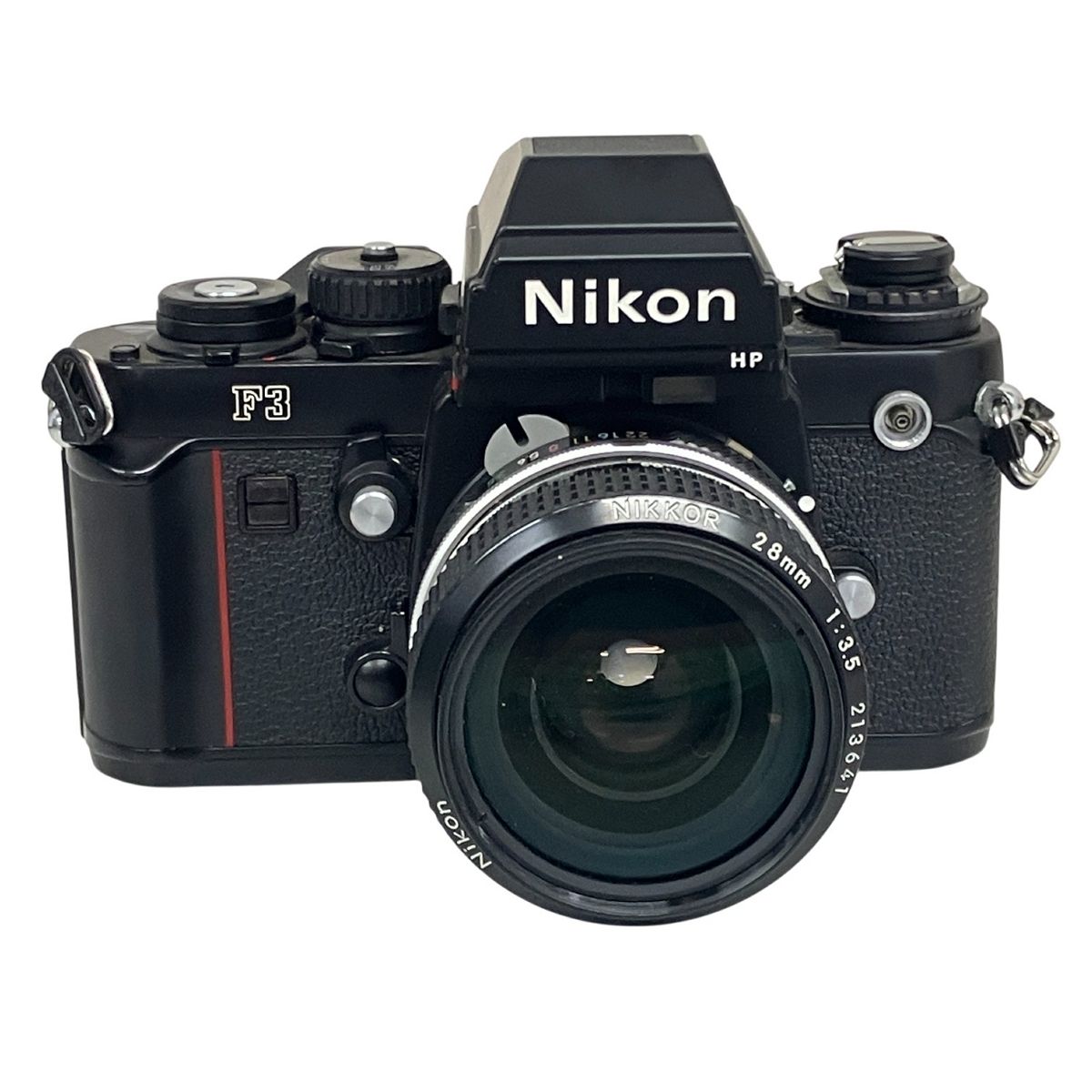 Nikon F3 HP NIKKOR 28mm F3.5 レンズセット 一眼レフ フィルムカメラ ジャンク T10419124
