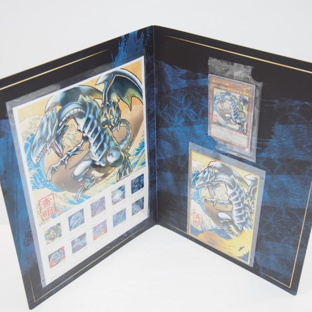 青眼の白龍浮世絵風 限定OCGカード付きフレーム切手セットx３ 1514931.jpg?zoom=spacing