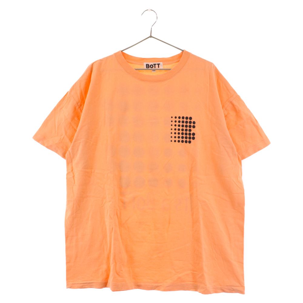 BoTT (ボット) ロゴ Tシャツ 半袖Tシャツ カットソー サーモンピンク 