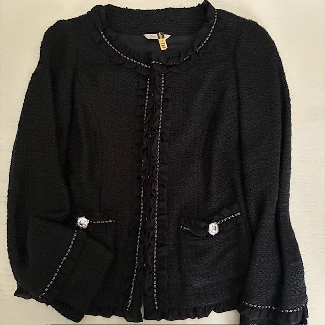 ローズティアラ RoseTiara フリルカラー レディース テイラード