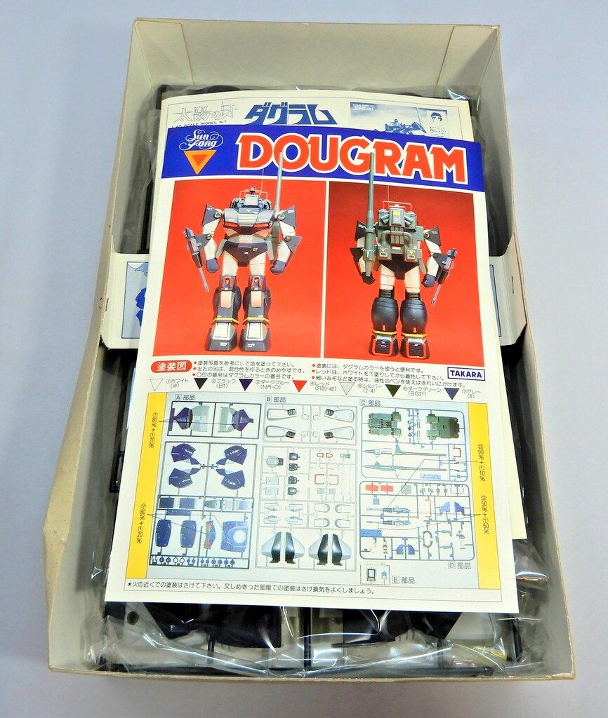 タカラ ダグラム/1/48スケールアニメキット ブロックヘッド/オリジナル