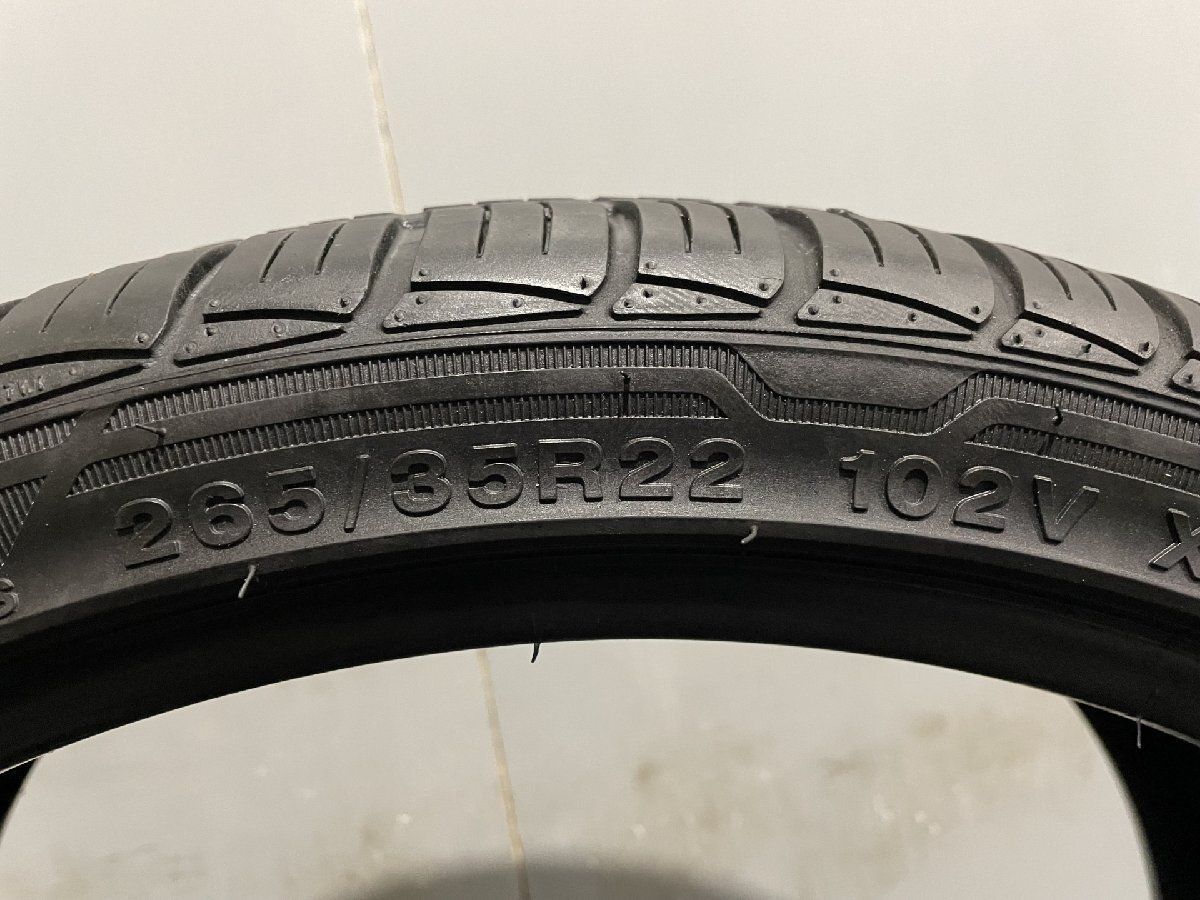 DURATURN MOZZO STX 265/35R22 22インチ 夏タイヤ 1本 バリ溝 レクサスRX ハリアー等　(MTJ553)