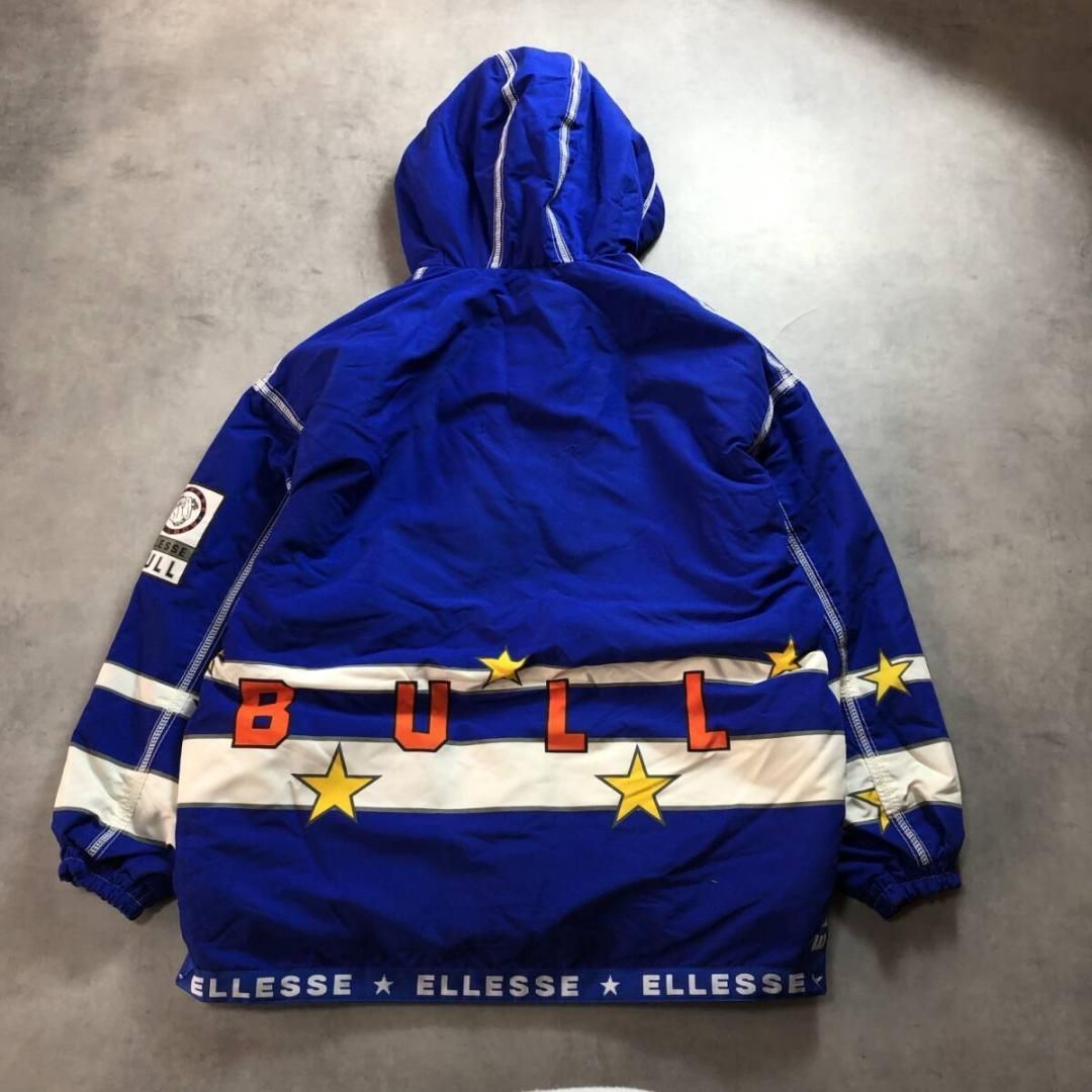  GQ 994 ellesse BULLDOG スキージャケット O 青 エレッセ ブルドッグ ウェア(男性用) スキー