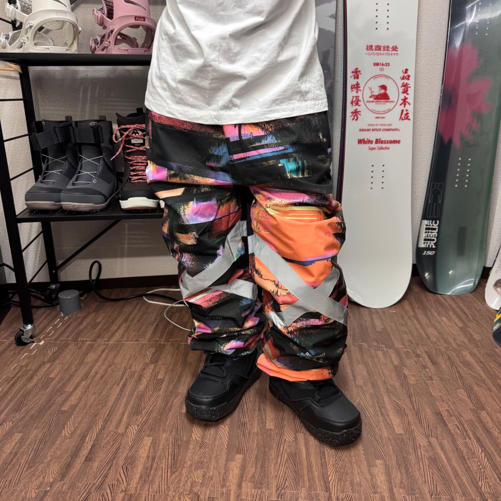 スノーボード BSRABBIT POT-X REFLECTIVE JOGGER PANTS BSRABBIT-2122FW COLLECTION
