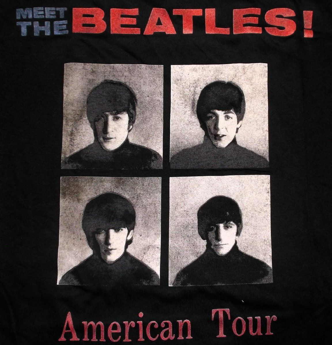 ザ・ビートルズ Tシャツ The BEATLES AMERICAN TOUR 1964 正規品