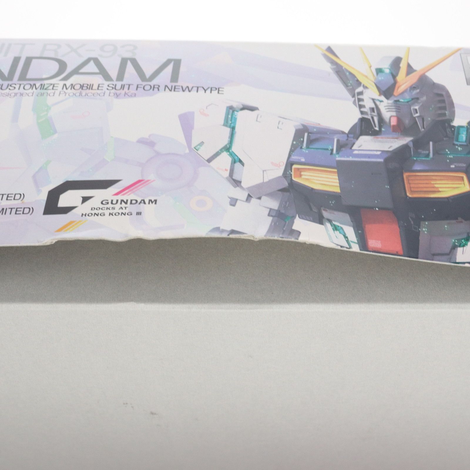 GUNDAM DOCKS AT HONG KONG III限定 MG 1/100 RX-93 νGUNDAM Ver