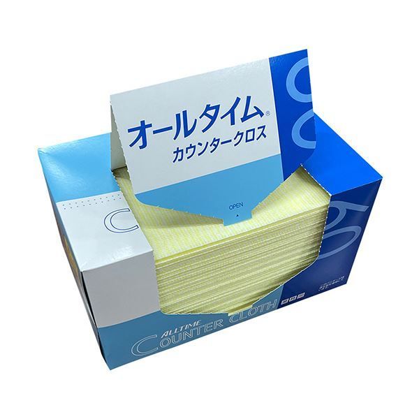 まとめ 東京メディカル カウンタークロス 厚口イエロー FT-305 1パック 60枚 ×3セット
