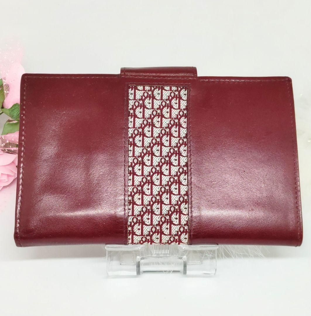 美品✨ワインカラー クリスチャンディオール トロッター ヴィンテージ 