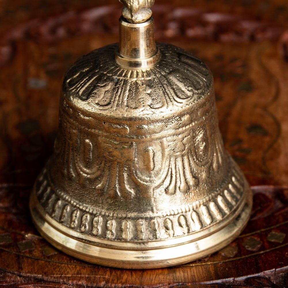 ガンダーベル　ガンター　ドルジェ　金剛鈴　ネパール　チベット ハンドベル 仏具 Amazon.co.jp: 金剛鈴 持鈴 ガンター チベットベル チベタンベル