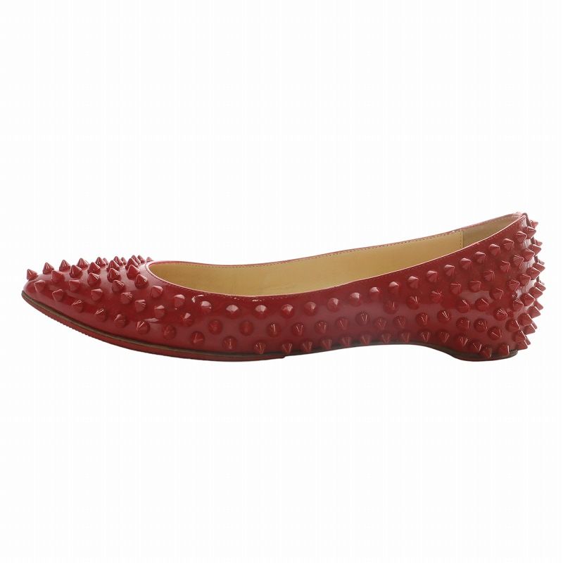クリスチャンルブタン　スタッズエナメルパンプス クリスチャンルブタン Christian louboutin パンプス エナメル