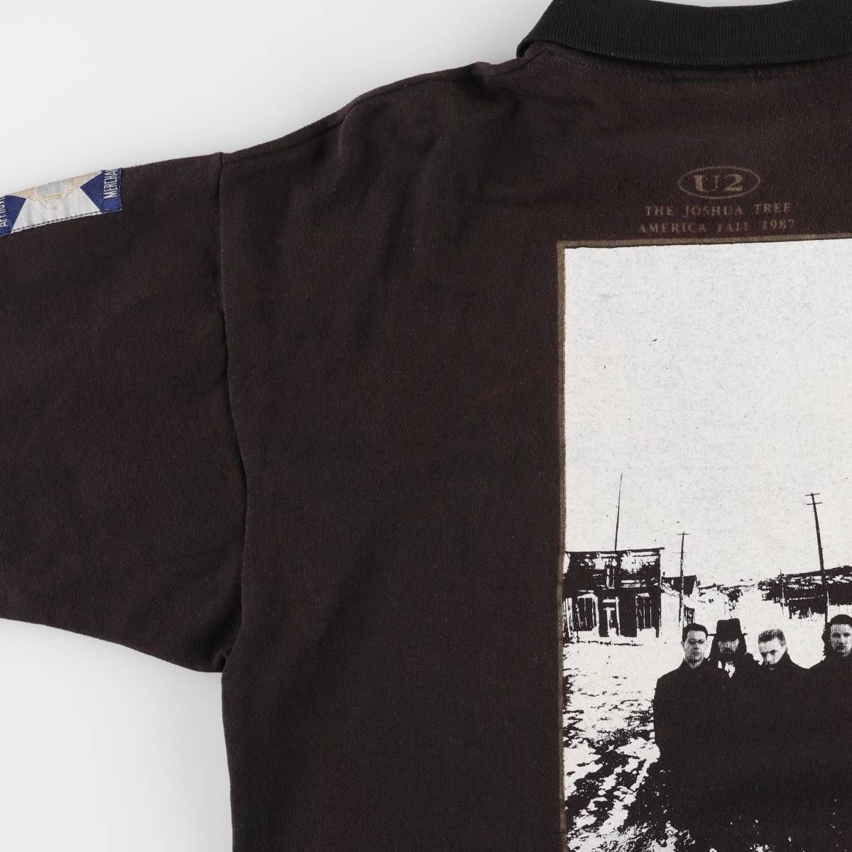 古着 80年代 WILLOW POINTE SPORTSWEAR U2 ユートゥー バックプリント  