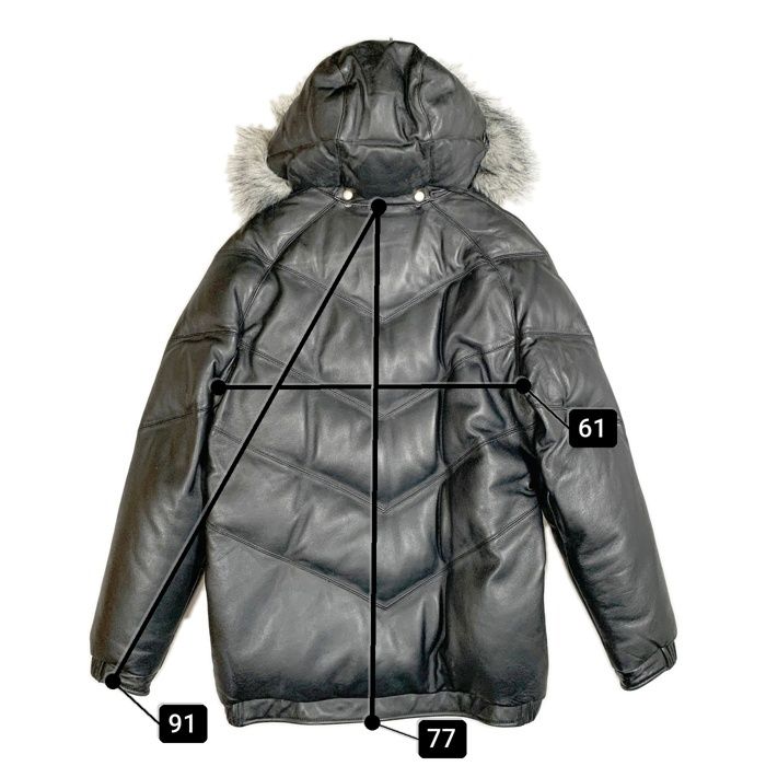 Supreme シュプリーム 11AW ラムスキン レザーダウンジャケット Supreme | レザー ダウンジャケット - UG.SHAFT