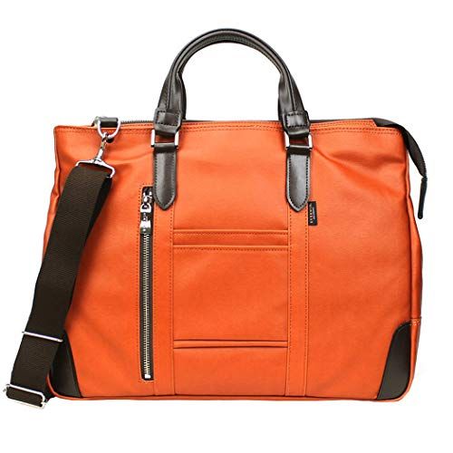 EW EVERWIN 21598 日本製 ビジネスバッグ メンズ レディース 革付属 軽量 ビジネス Orange