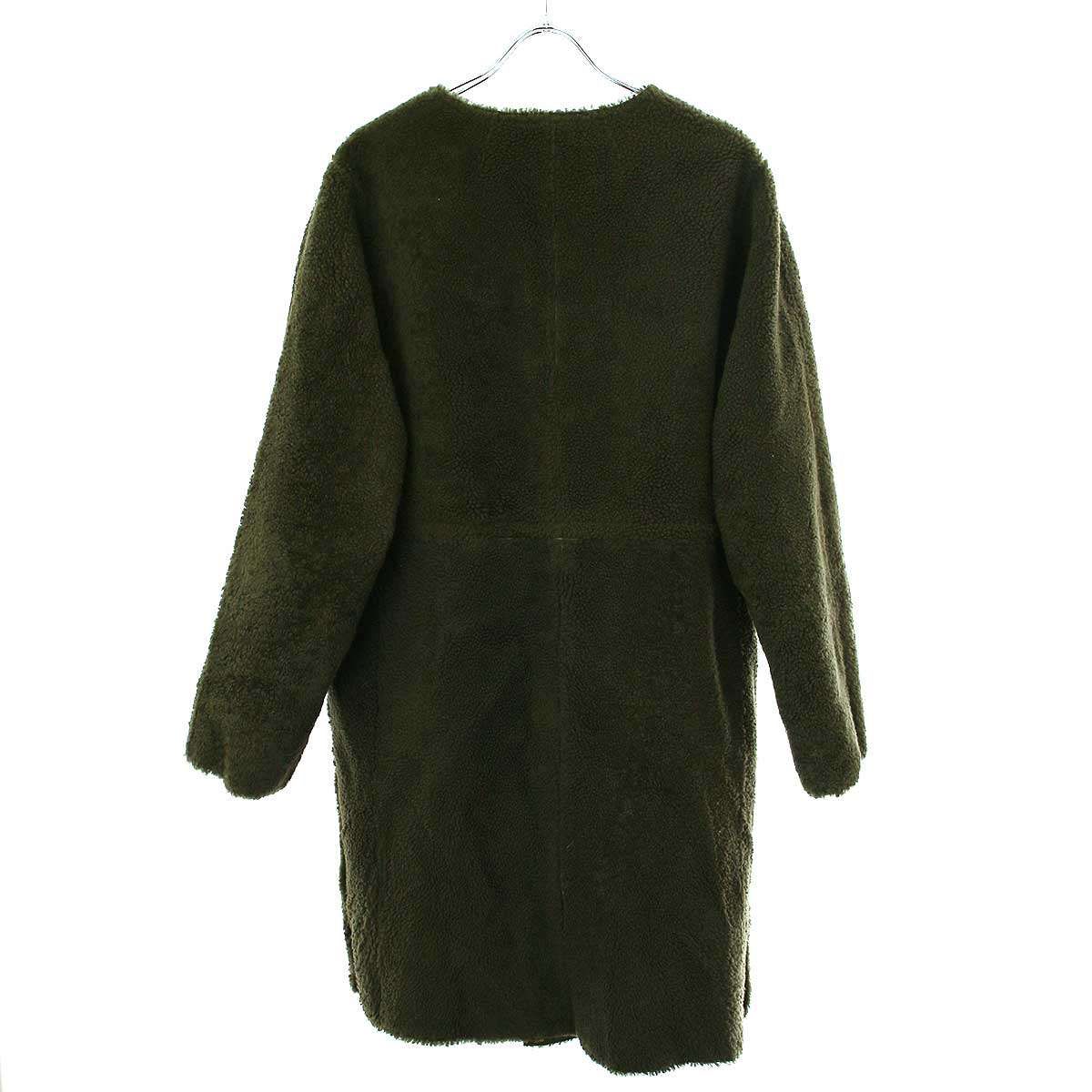 YVES SALOMON イブ サロモン COAT MERINOS LAMB リバーシブルムートン