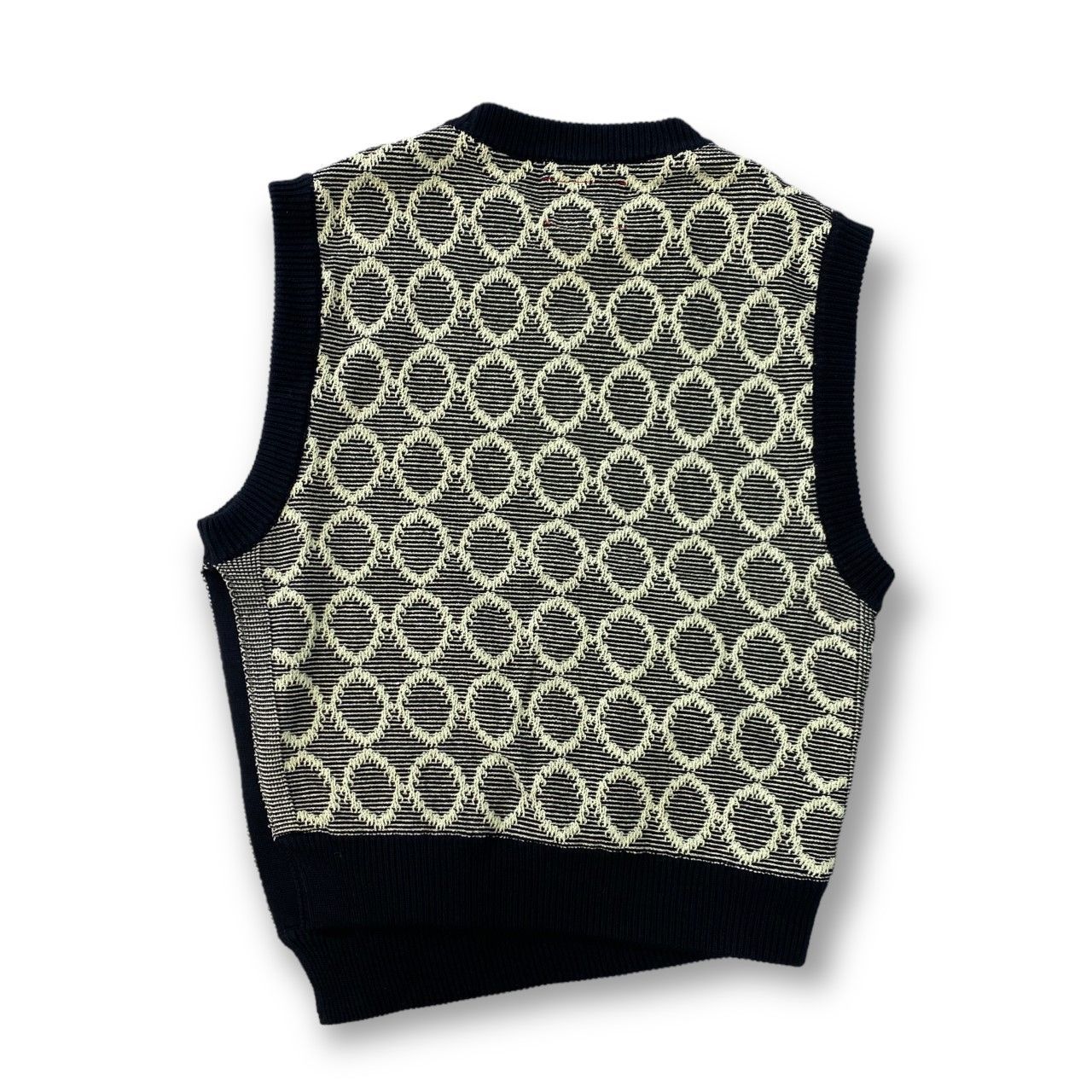 シルバー/レッド SYU.HOMME/FEMM Tambourine Knit Vest - 通販