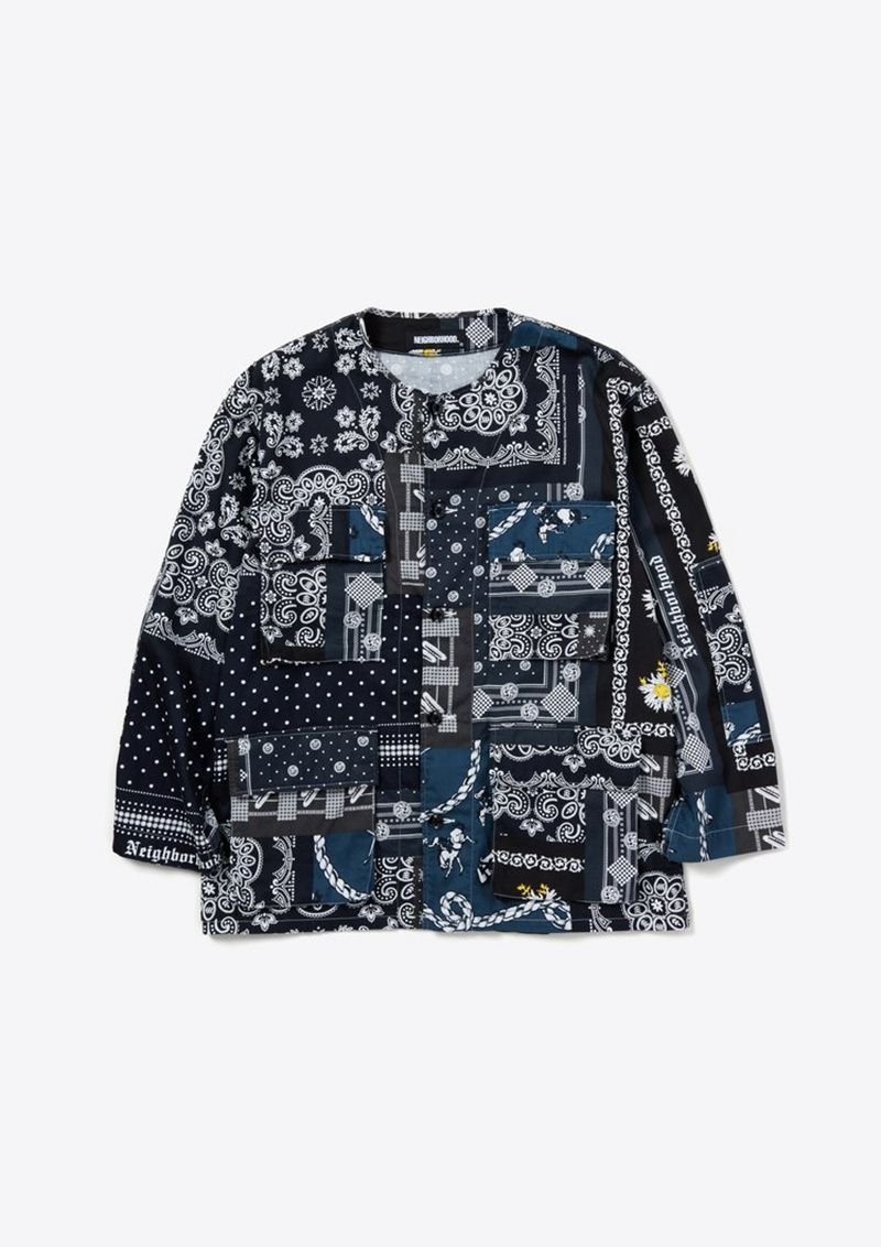 NEIGHBORHOOD ネイバーフッド Bandana シャツ M NEIGHBORHOOD ネイバーフッド 211TSNH-SHM07 BANDANA . TYPE-B