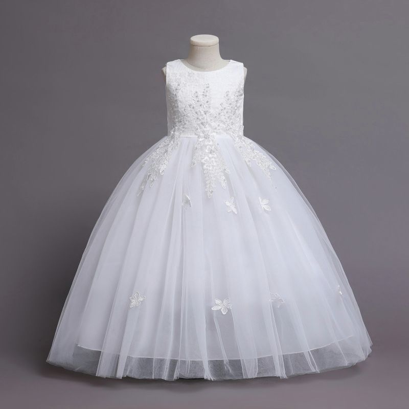 ロングドレス 子供ドレス 発表会ドレス ワンピース ドレス パーティー 誕生日 子ども 結婚式  発表会 ドレス キッズ 女の子 お姫様 ジュニアドレス ピアノxz