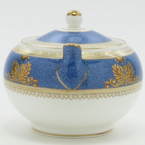 ウェッジウッド シュガーポット□コロンビア パウダールビー 小物入れ