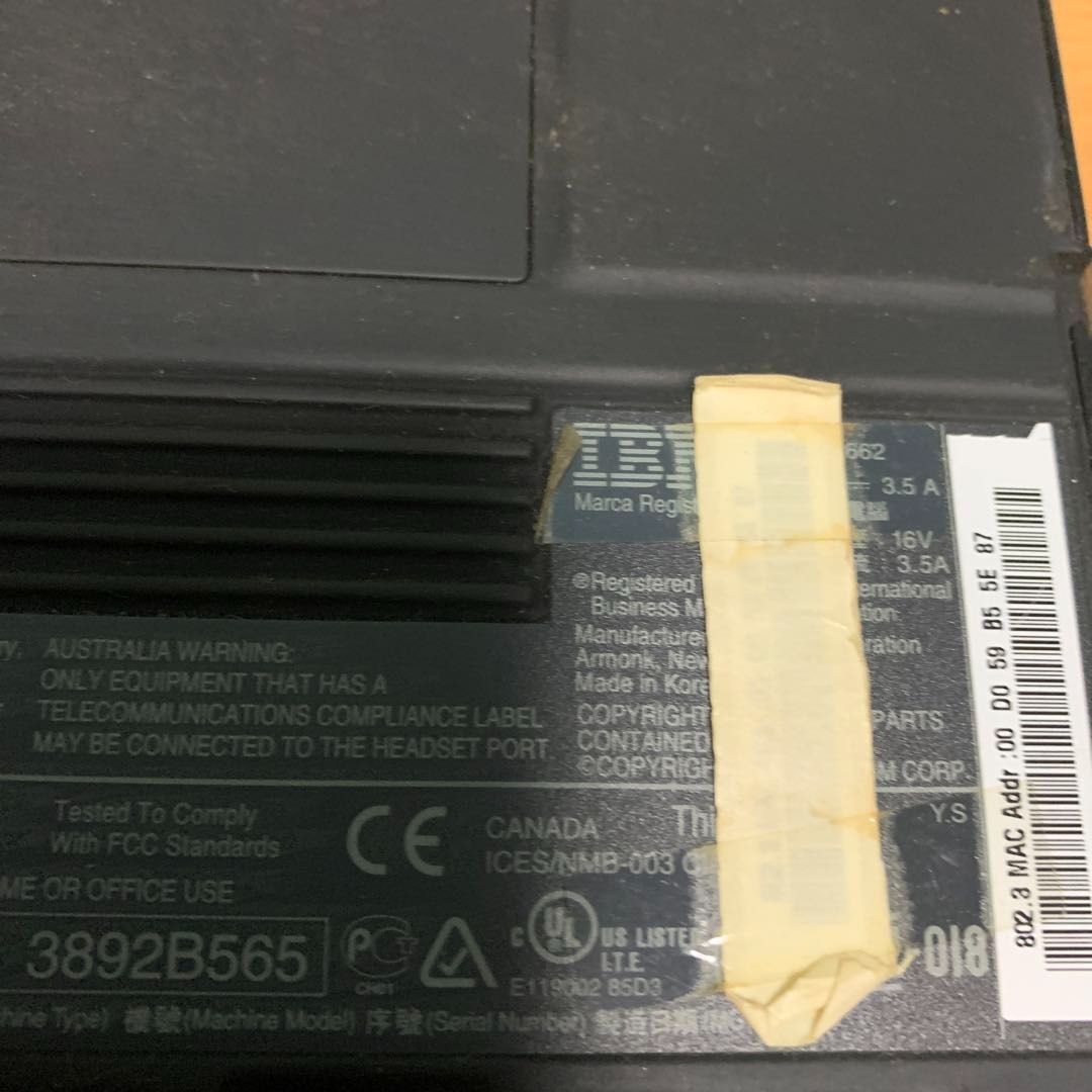 IBM ThinkPad x22 完動品　中古 IBM ThinkPad X22 完動品 中古 - メルカリ