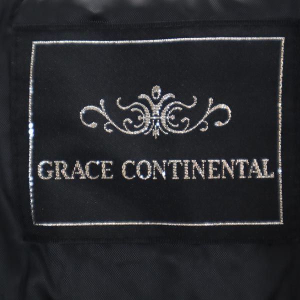 グレースコンチネンタル ダウンコート 36 ブラック系 GRACE CONTINENTAL レディース   【230105】